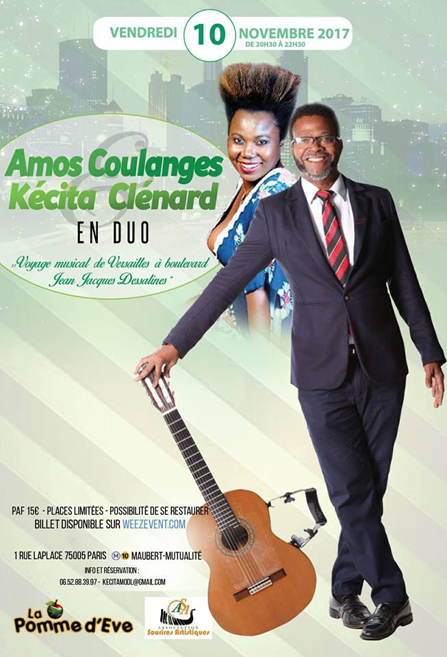 Amos Coulanges et kecita glénard en Duo