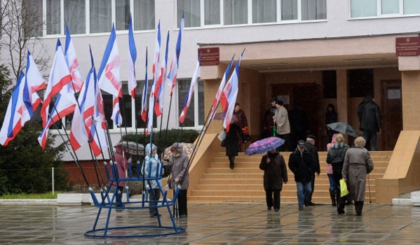 La Crimée vote OUI pour accéder à la fédération de Russie