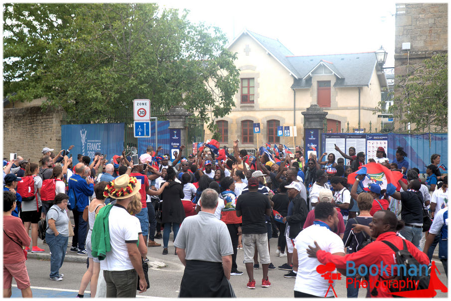 Haïti vs Allemagne à Vannes, un moment historique pour Haïti.